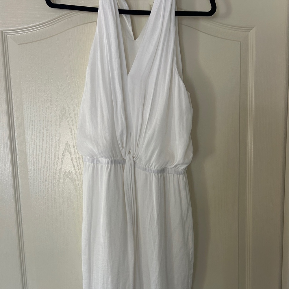 Naked Zebra Chic White Dress
